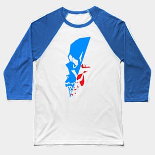 Red, white and blue cranium Baseball T-Shirt